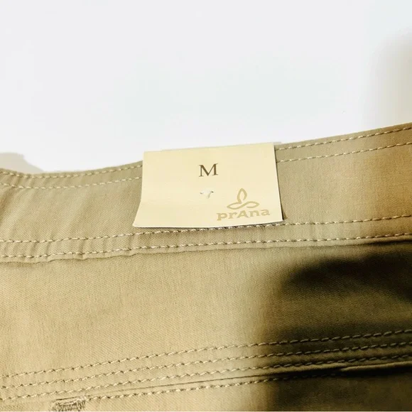 Prana shorts Zion Stretch cargo shorts hiking shorts khaki new men Size M medium - Picture 13 of 14